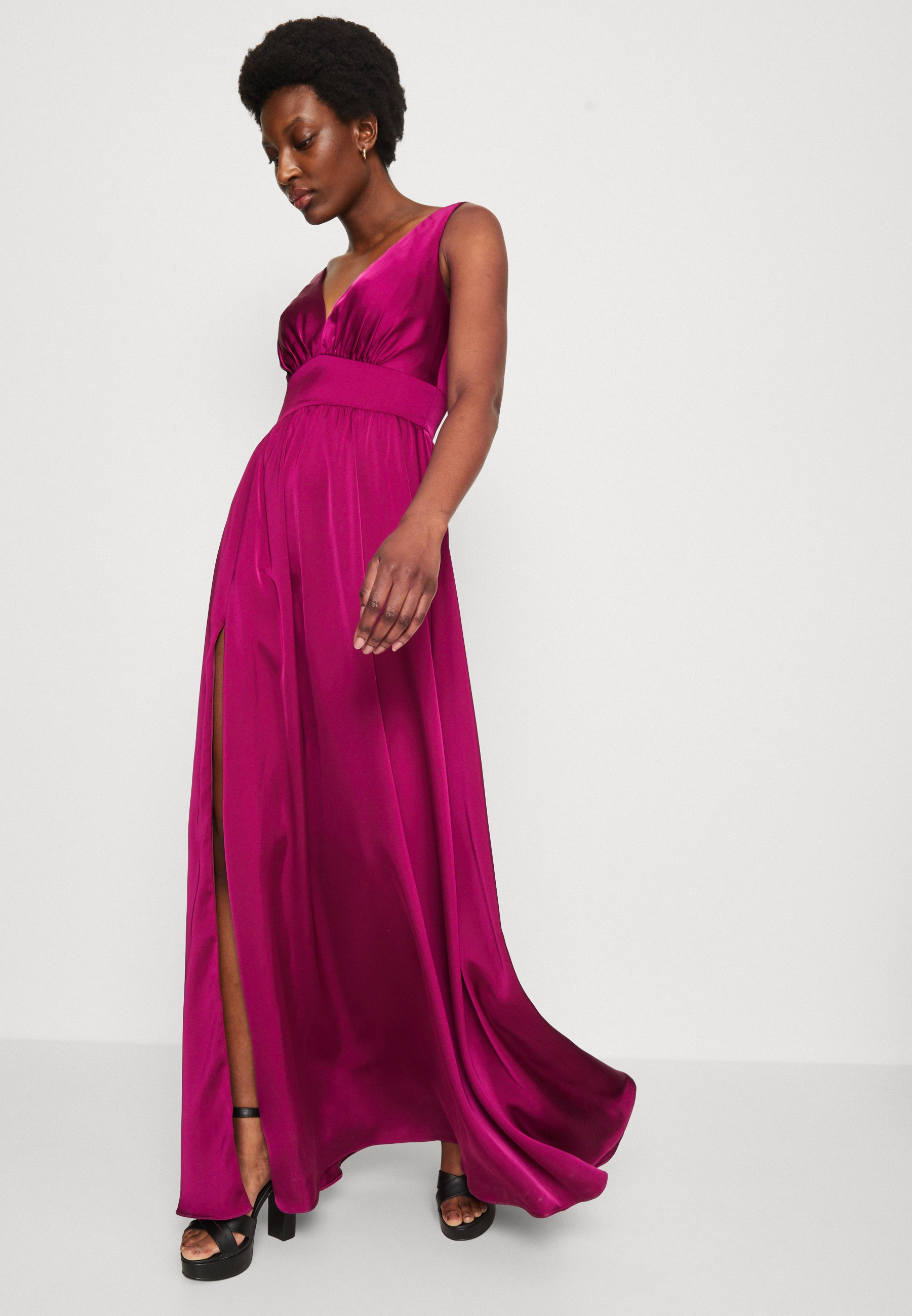 Abendkleid magenta Clearance